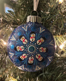Hand Painted Snowman Ornament