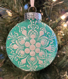 Hand Painted Mandala Ornament