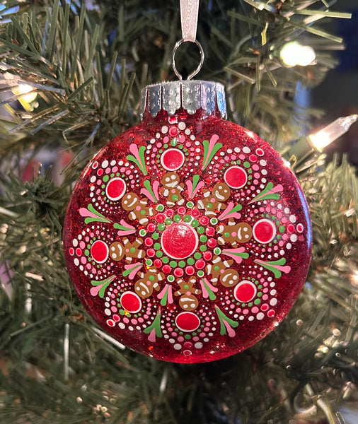 Gingerbread Hand Painted Ornament