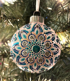 Hand Painted Mandala Ornament