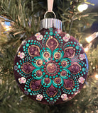 Hand Painted Snowman Ornament