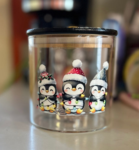 Penguin Stash Jar
