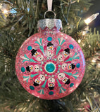 Hand Painted Snowman Ornament