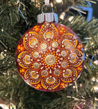 Hand Painted Mandala Ornament