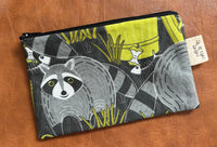 Trash Panda Raccoon Zipper Pouch