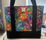 Tropical Floral Beach/Pool Tote