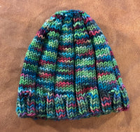 Hand Knit 100% Wool Hat - child