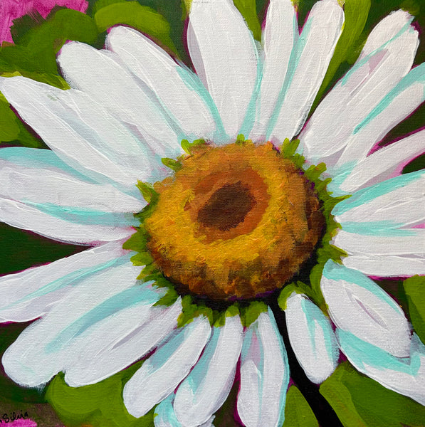 Abstract Daisy Fine Art Print
