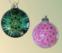 Wicked Inspired Hand Painted Ornaments