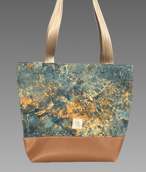Oxidized Copper Medium Tote Bag