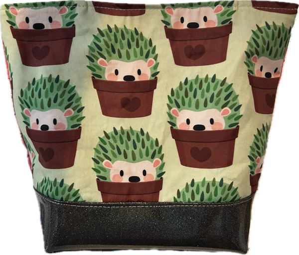 Potted Hedgehogs Medium Tote Bag