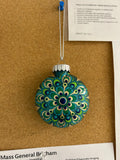 Hand Painted Mandala Ornament