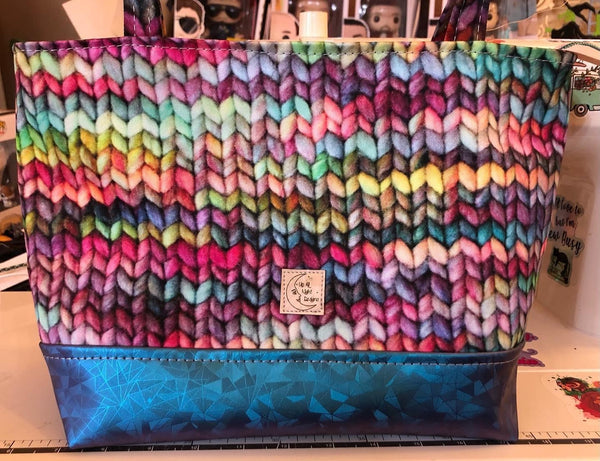 PREORDER Rainbiw Stockinette Project Bag