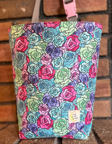 Watercolor Roses Carbage Bag