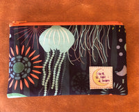 Jellyfish zipper pouch