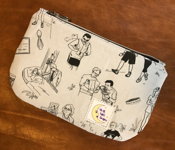 Fun Run Large Zipper pouch