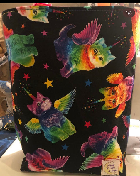 PREORDER Rainbow Kitten Unicorns Carbage Bag